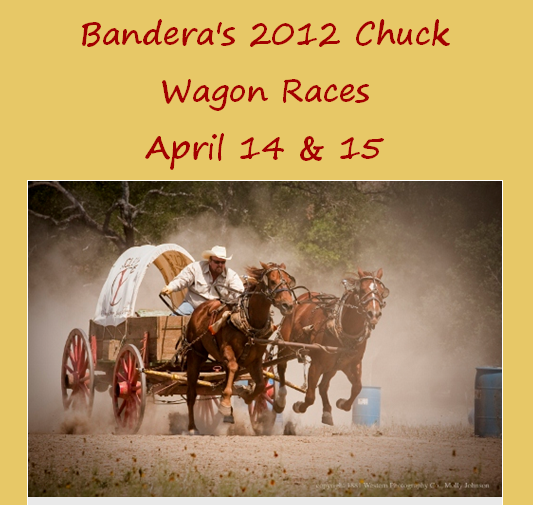Bandera's 2012 Chuck Wagon Race