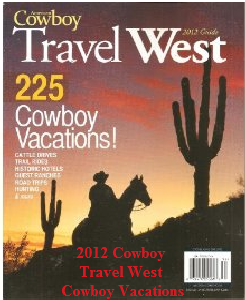 Cowboy Travel West  Guide for 2012
